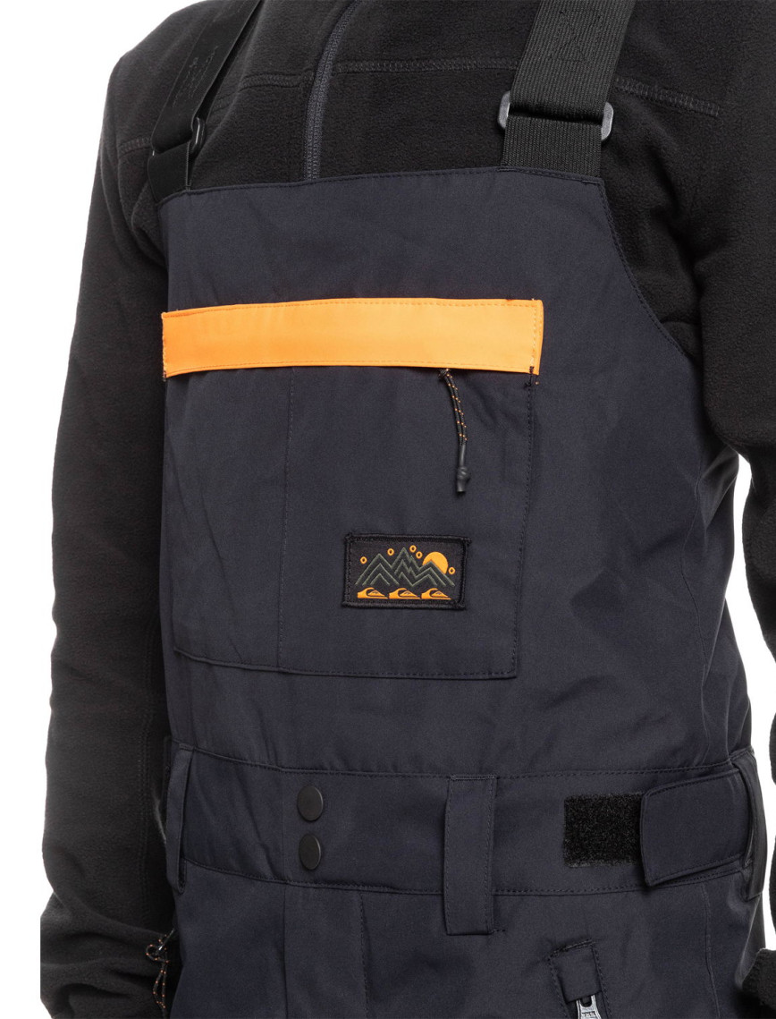 Quiksilver Erkek Çocuk Snowboard Pantolonu Mash Up Youth Bib Siyah Quiksilver Erkek Çocuk Snowboard Pantolonu Mash Up Youth Bib Siyah