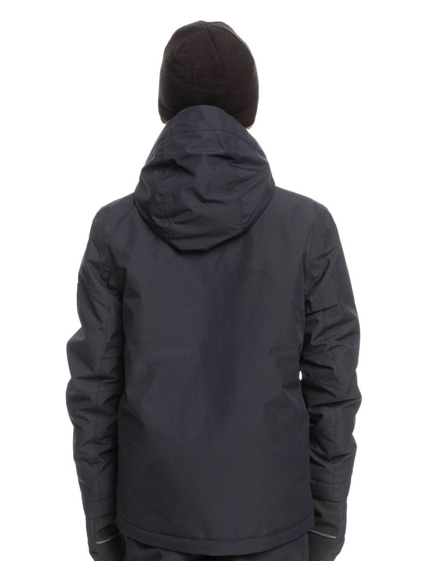 Quiksilver Mission Solid Youth Erkek Çocuk Siyah Snowboard Ceketi Quiksilver Mission Solid Youth Erkek Çocuk Siyah Snowboard Ceketi