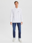 Nautica Erkek Beyaz Classic Fit Uzun Kollu Polo Nautica Erkek Beyaz Classic Fit Uzun Kollu Polo