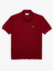 Lacoste L.12.12 Erkek Classic Fit Bordo Polo Lacoste L.12.12 Erkek Classic Fit Bordo Polo