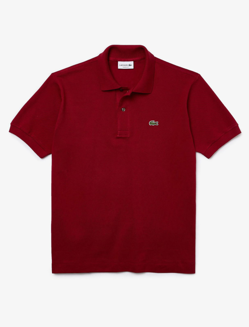 Lacoste L.12.12 Erkek Classic Fit Bordo Polo Lacoste L.12.12 Erkek Classic Fit Bordo Polo