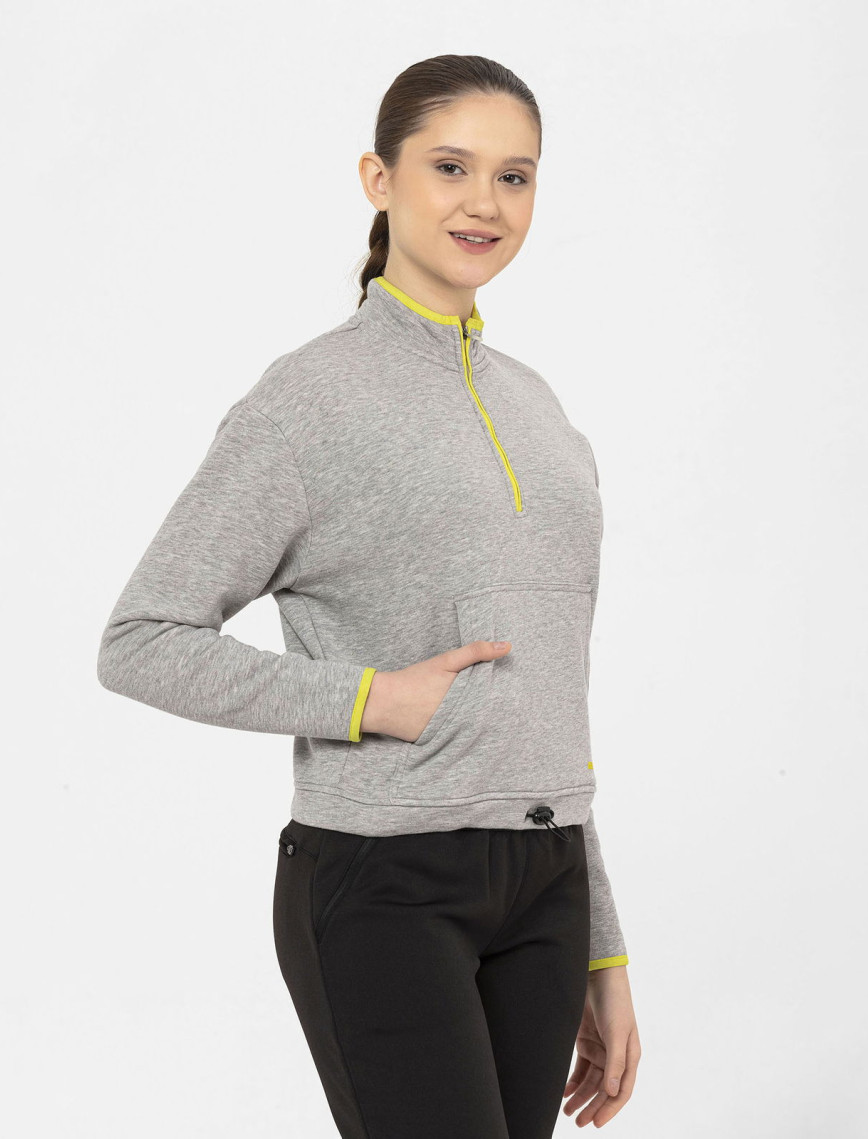 Merrell Sense Kadın Gri Sweatshirt Merrell Sense Kadın Gri Sweatshirt