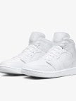Jordan Air 1 Mid Beyaz Spor Ayakkabı Jordan Air 1 Mid Beyaz Spor Ayakkabı