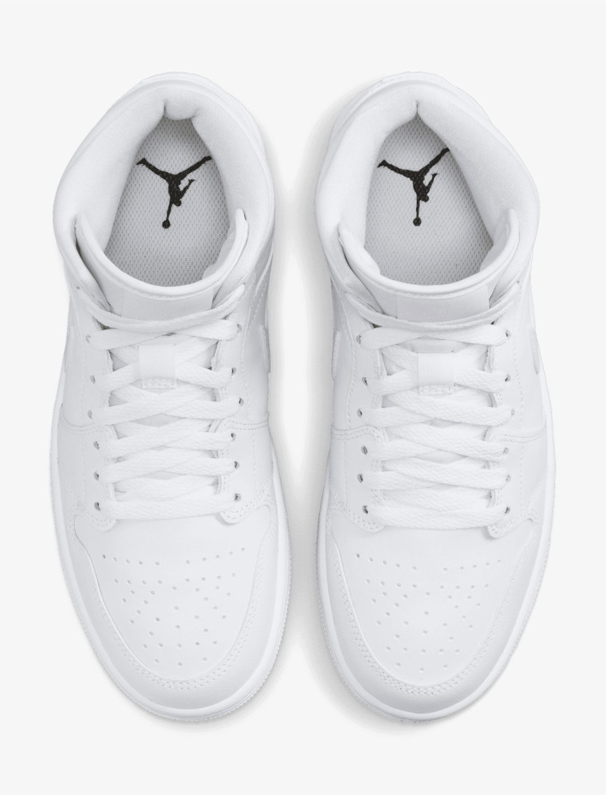 Jordan Air 1 Mid Beyaz Spor Ayakkabı Jordan Air 1 Mid Beyaz Spor Ayakkabı