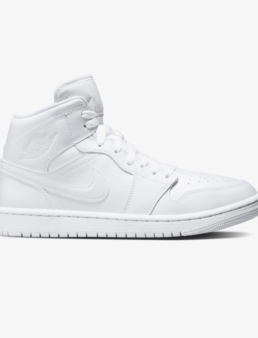 Jordan Air 1 Mid Beyaz Spor Ayakkabı Jordan Air 1 Mid Beyaz Spor Ayakkabı