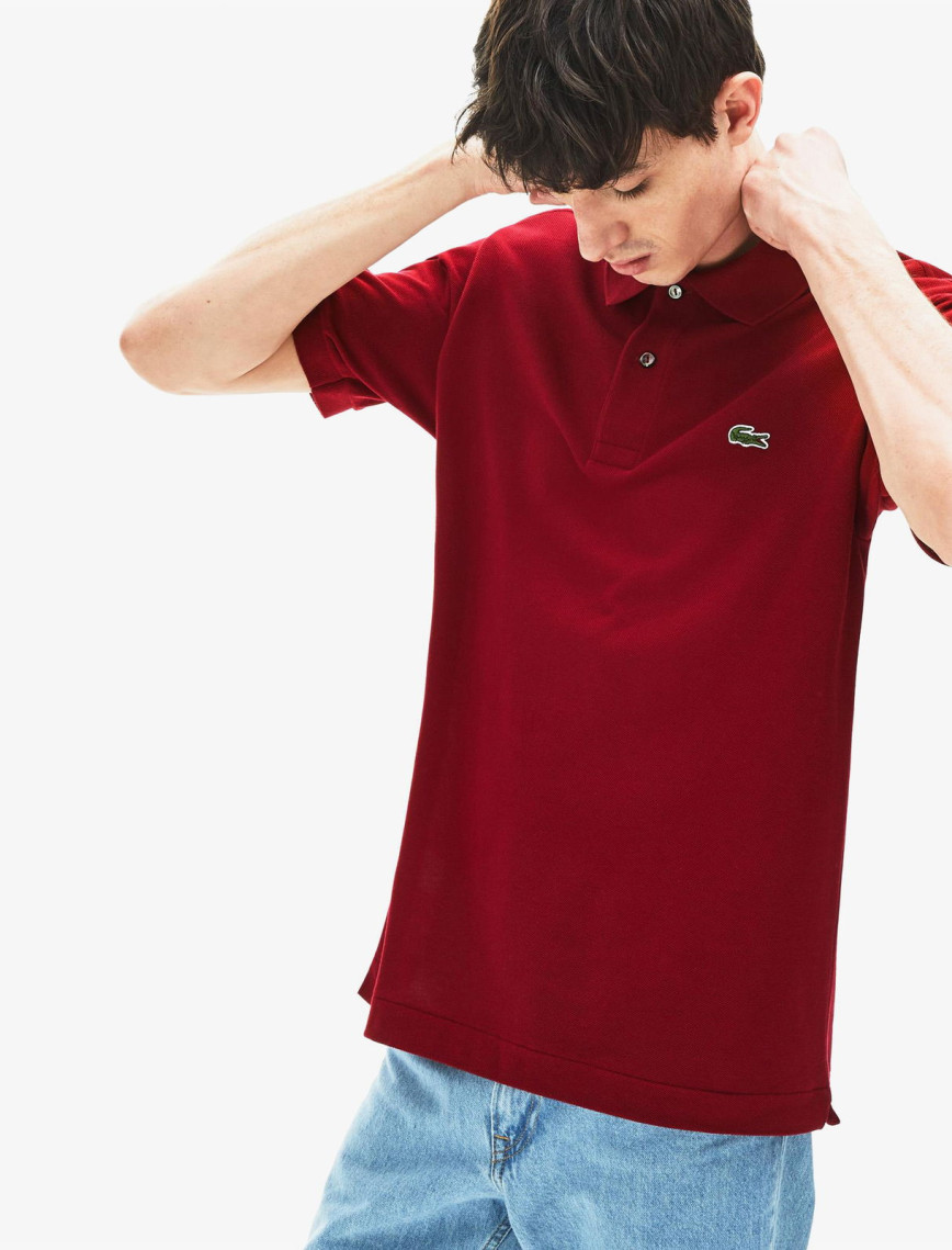 Lacoste Erkek L1212 Classic Fit Kahverengi Polo Lacoste Erkek L1212 Classic Fit Kahverengi Polo