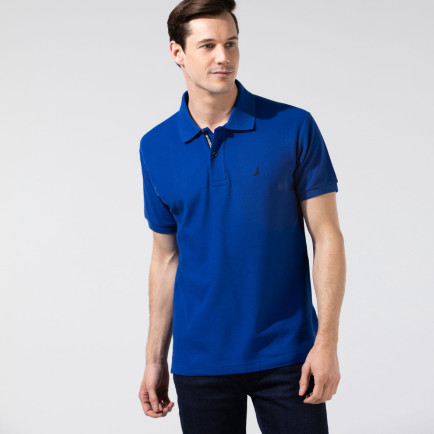 Nautica Erkek Classic Fit Mavi Kısa Kollu Polo Nautica Erkek Classic Fit Mavi Kısa Kollu Polo