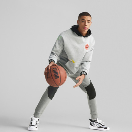 Puma Boroughs Erkek Gri Kapüşonlu Hoodie Puma Boroughs Erkek Gri Kapüşonlu Hoodie