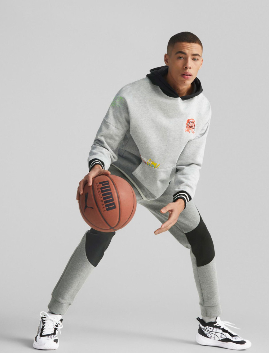 Puma Boroughs Erkek Gri Kapüşonlu Hoodie Puma Boroughs Erkek Gri Kapüşonlu Hoodie