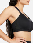 Nike Dri-Fit Alpha Zip-Front Kadın Siyah Bra Nike Dri-Fit Alpha Zip-Front Kadın Siyah Bra