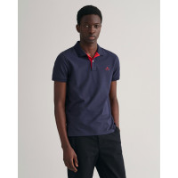GANT Erkek Lacivert Slim Fit Polo GANT Erkek Lacivert Slim Fit Polo