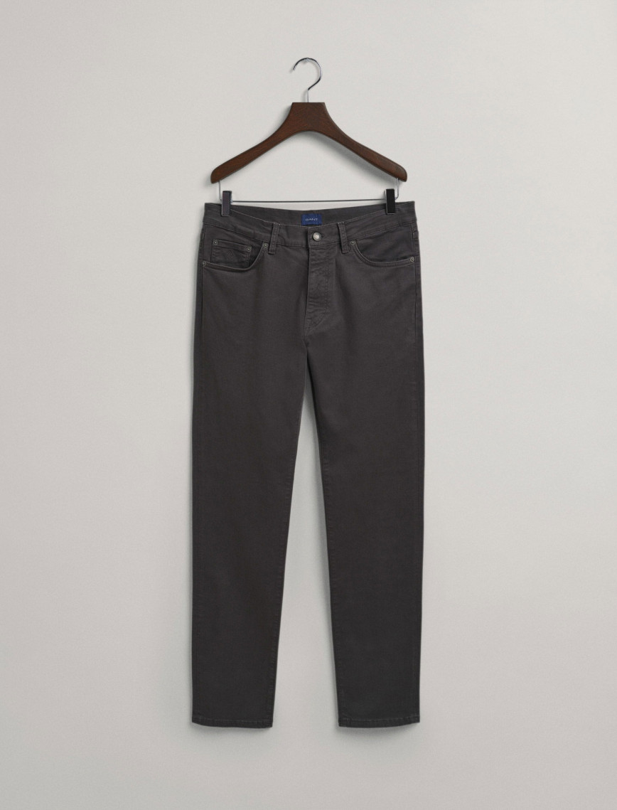 GANT Erkek Gri Slim Fit Hayes Jean Pantolon GANT Erkek Gri Slim Fit Hayes Jean Pantolon