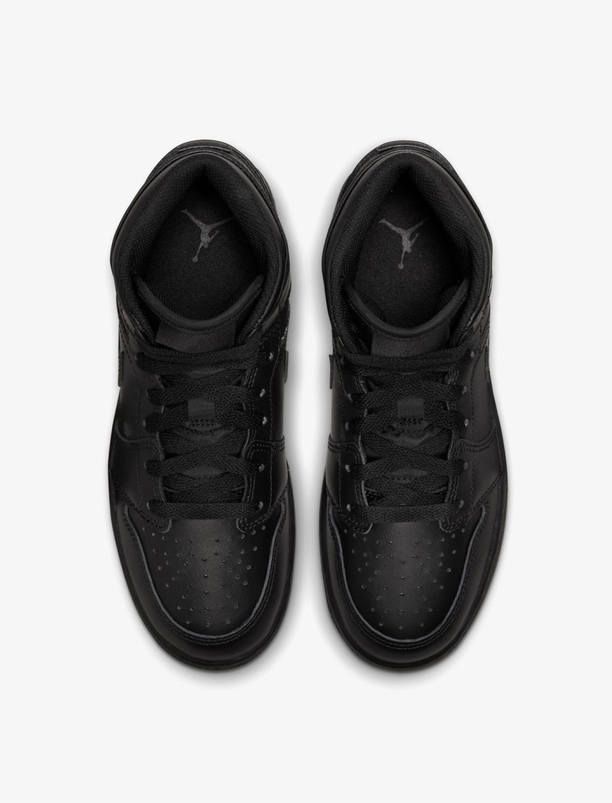 Jordan Air 1 Mid Genç Çocuk Siyah Spor Ayakkabı Jordan Air 1 Mid Genç Çocuk Siyah Spor Ayakkabı