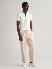 GANT Erkek Krem Slim Fit Polo GANT Erkek Krem Slim Fit Polo