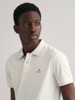 GANT Erkek Krem Slim Fit Polo GANT Erkek Krem Slim Fit Polo