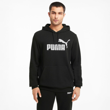 Puma Ess Big Logo Erkek Siyah Günlük Kapüşonlu Sweatshirt Puma Ess Big Logo Erkek Siyah Günlük Kapüşonlu Sweatshirt