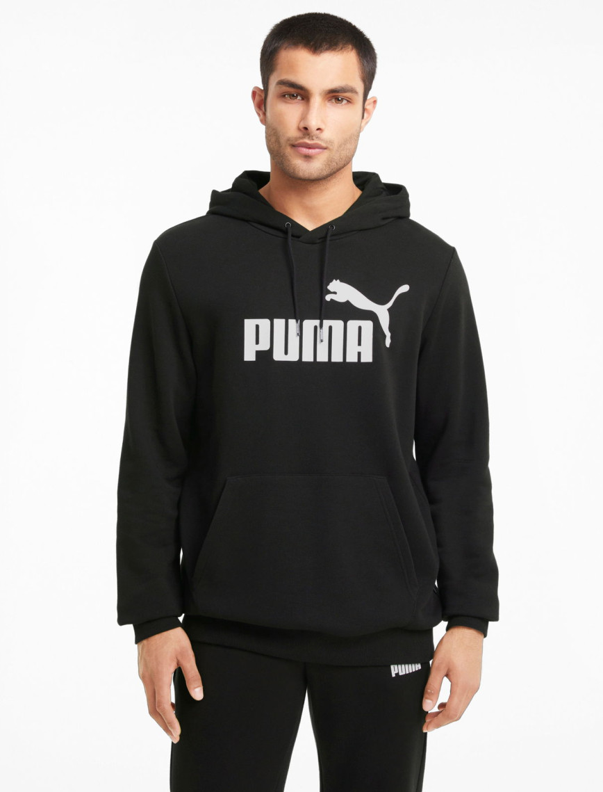 Puma Ess Big Logo Erkek Siyah Günlük Kapüşonlu Sweatshirt Puma Ess Big Logo Erkek Siyah Günlük Kapüşonlu Sweatshirt