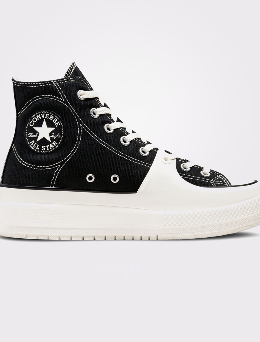 Converse Chuck Taylor All Star Construct Unisex Siyah Sneaker Converse Chuck Taylor All Star Construct Unisex Siyah Sneaker