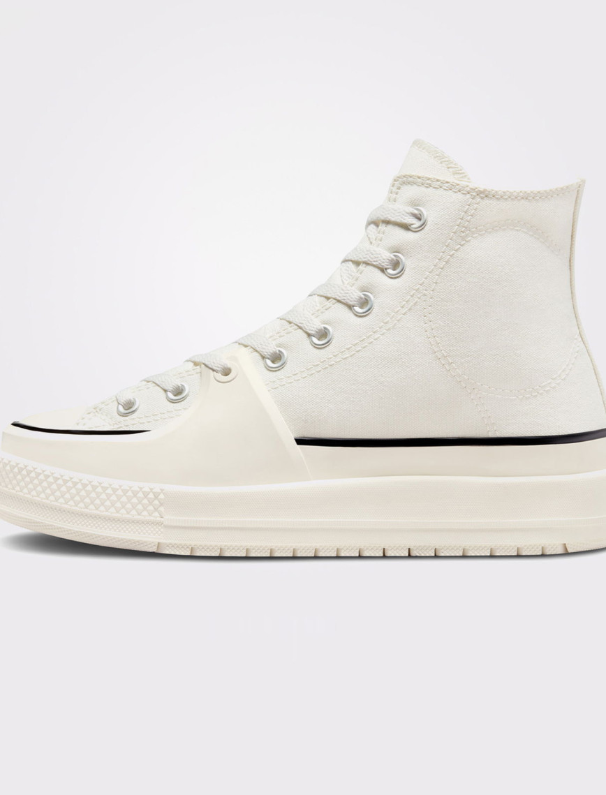 Converse Chuck Taylor All Star Construct Unisex Krem Sneaker Converse Chuck Taylor All Star Construct Unisex Krem Sneaker