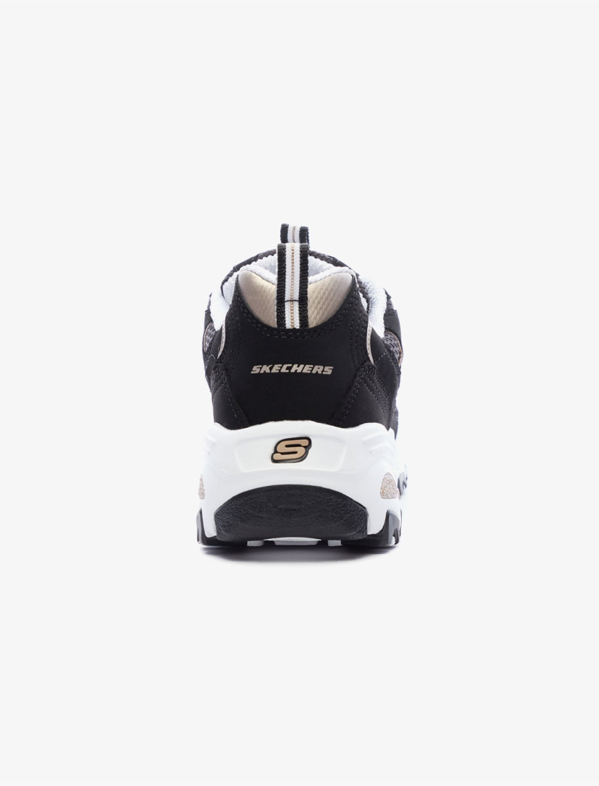Skechers D'Lites Kadın Siyah Spor Ayakkabı Skechers D'Lites Kadın Siyah Spor Ayakkabı