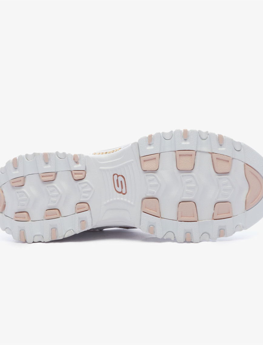 Skechers D'Lites Kadın Beyaz Spor Ayakkabı Skechers D'Lites Kadın Beyaz Spor Ayakkabı
