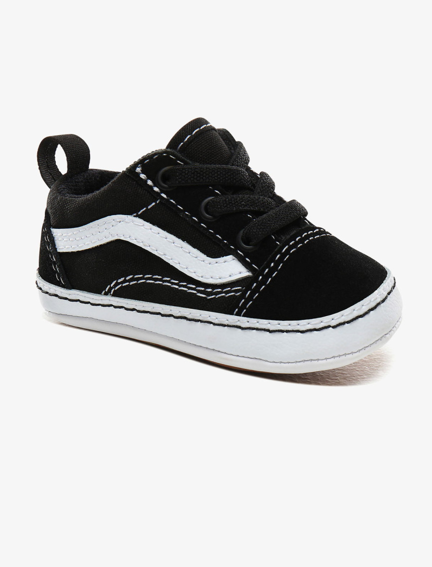 Vans Old Skool Crib Bebek Siyah Sneaker Vans Old Skool Crib Bebek Siyah Sneaker
