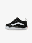 Vans Old Skool Crib Bebek Siyah Sneaker Vans Old Skool Crib Bebek Siyah Sneaker