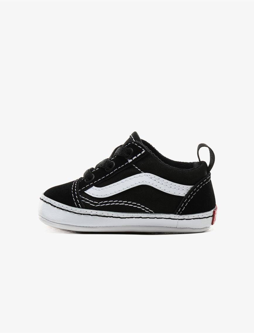 Vans Old Skool Crib Bebek Siyah Sneaker Vans Old Skool Crib Bebek Siyah Sneaker