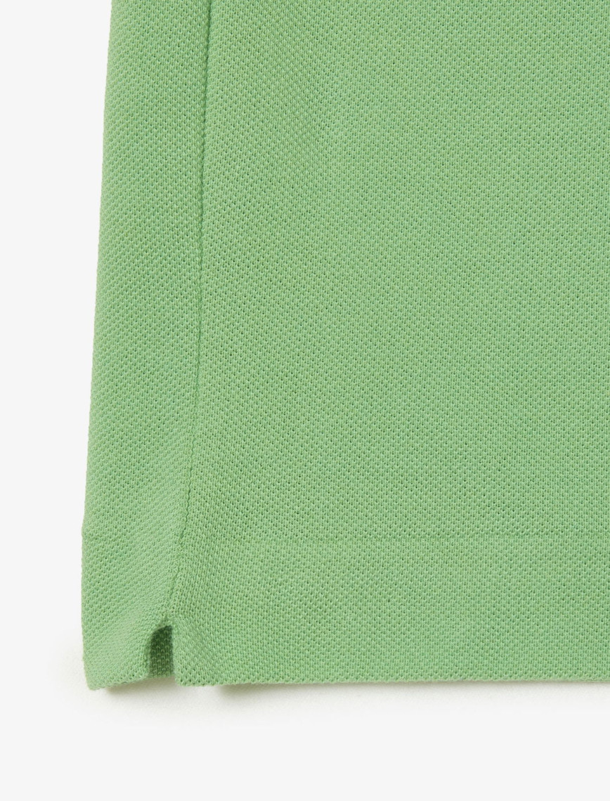 Lacoste L.12.12 Erkek Classic Fit Yeşil Polo Lacoste L.12.12 Erkek Classic Fit Yeşil Polo