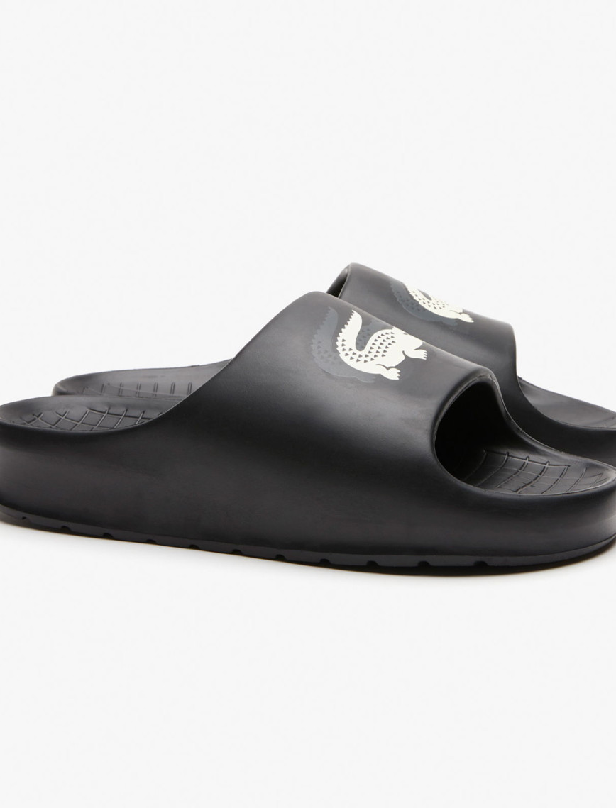 Lacoste Serve Slide 2.0 Erkek Siyah Terlik Lacoste Serve Slide 2.0 Erkek Siyah Terlik