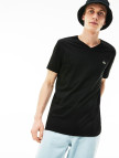 Lacoste Erkek Slim Fit V Yaka Siyah T-Shirt Lacoste Erkek Slim Fit V Yaka Siyah T-Shirt