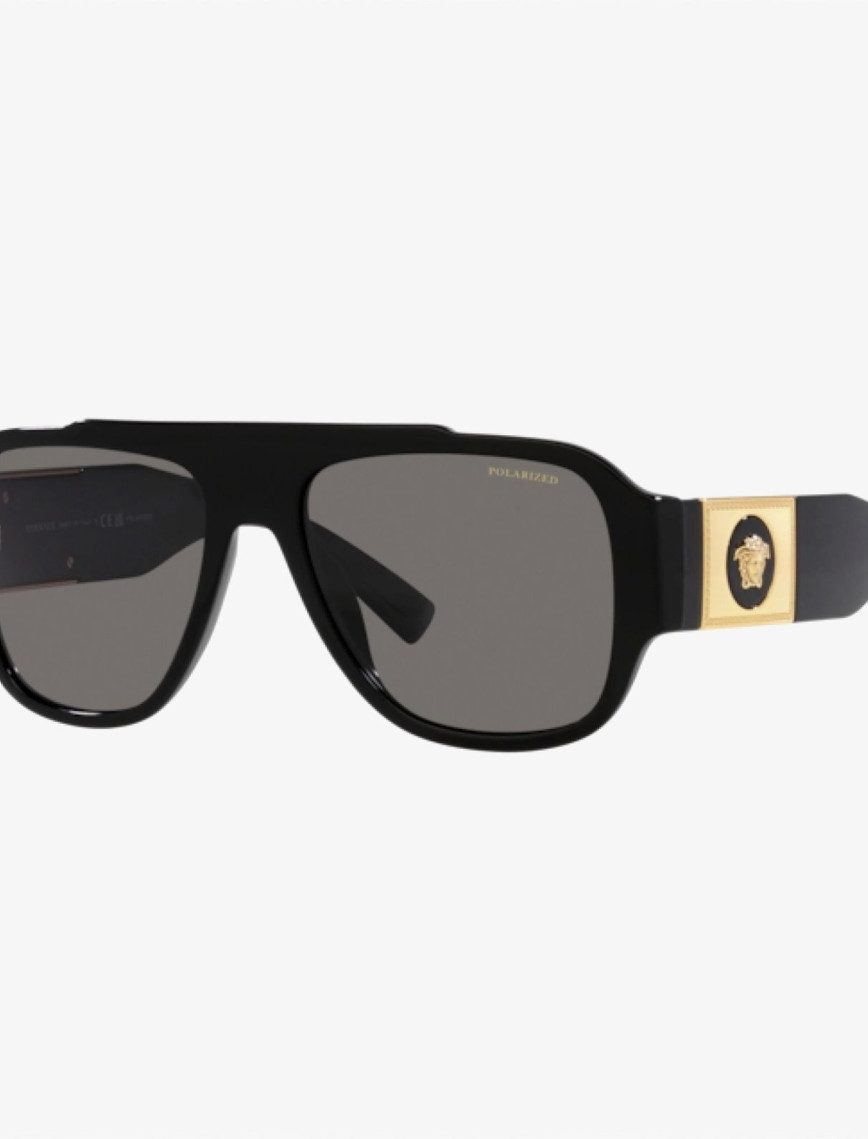 VERSACE Erkek Siyah Güneş Gözlüğü VERSACE Erkek Siyah Güneş Gözlüğü