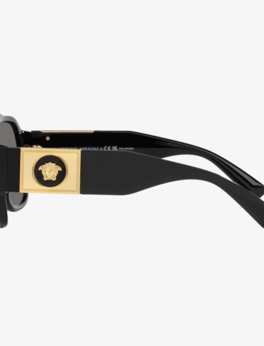 VERSACE Erkek Siyah Güneş Gözlüğü VERSACE Erkek Siyah Güneş Gözlüğü
