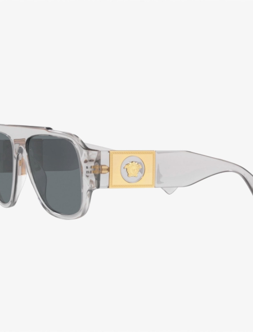 VERSACE Erkek Gri Güneş Gözlüğü VERSACE Erkek Gri Güneş Gözlüğü