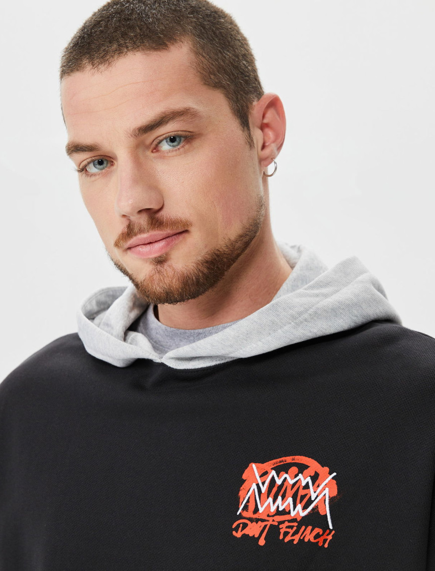 Puma Boroughs Erkek Siyah Kapüşonlu Sweatshirt Puma Boroughs Erkek Siyah Kapüşonlu Sweatshirt