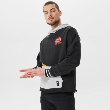 Puma Boroughs Erkek Siyah Kapüşonlu Sweatshirt Puma Boroughs Erkek Siyah Kapüşonlu Sweatshirt
