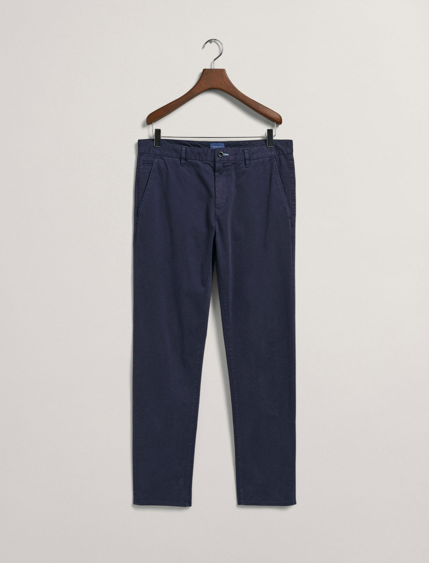 GANT Erkek Lacivert Extra Slim Fit Pantolon GANT Erkek Lacivert Extra Slim Fit Pantolon