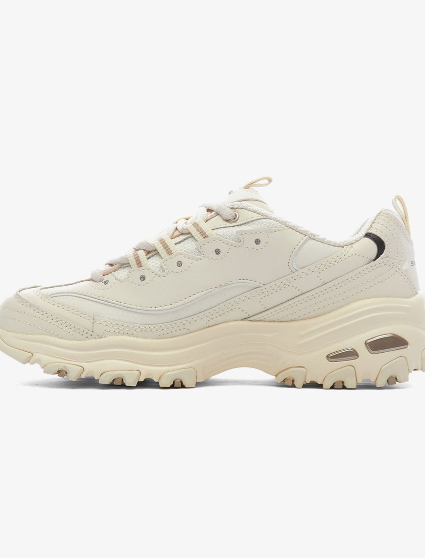 Skechers D'Lites - Fresh Start Kadın Krem Spor Ayakkabı Skechers D'Lites - Fresh Start Kadın Krem Spor Ayakkabı