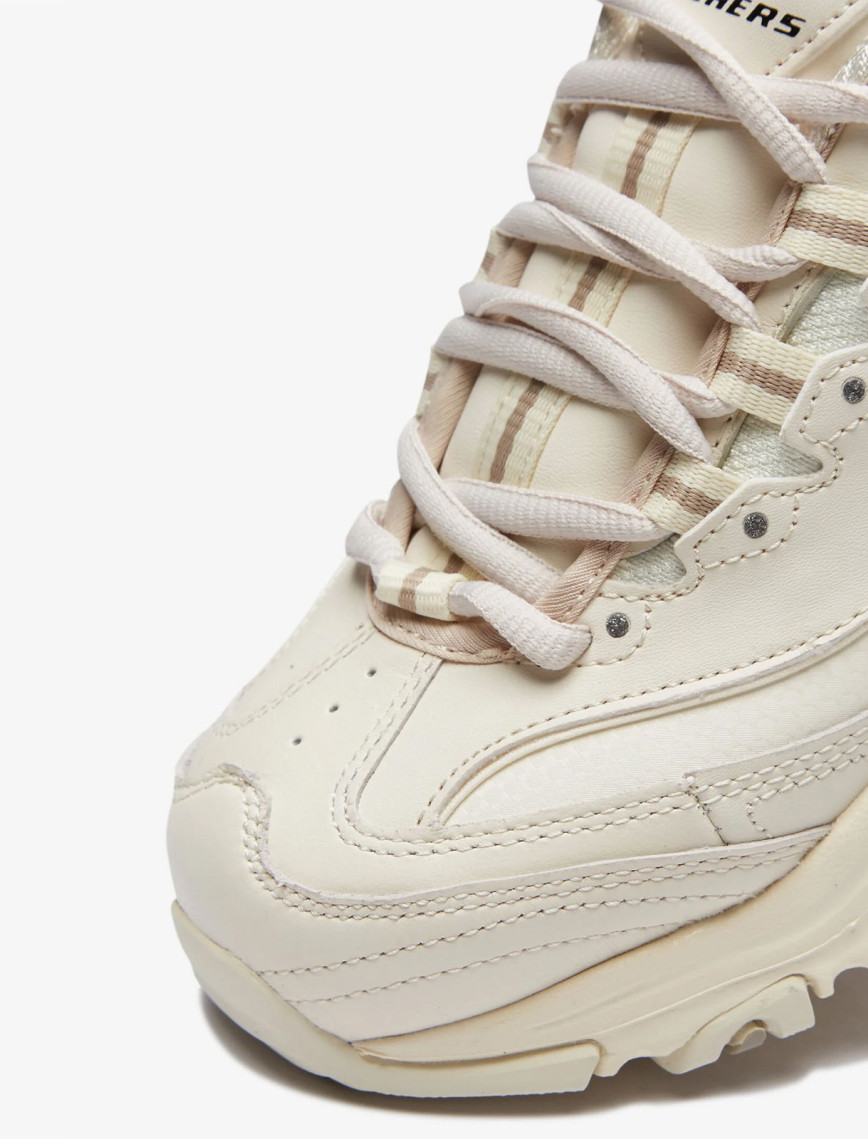 Skechers D'Lites - Fresh Start Kadın Krem Spor Ayakkabı Skechers D'Lites - Fresh Start Kadın Krem Spor Ayakkabı