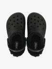 Crocs Classic Lined Clog Çocuk Siyah Terlik