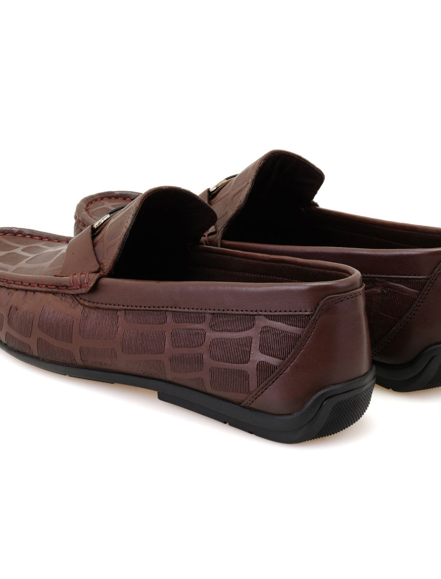 Chevi Kahve Erkek Deri Loafer Chevi Kahve Erkek Deri Loafer