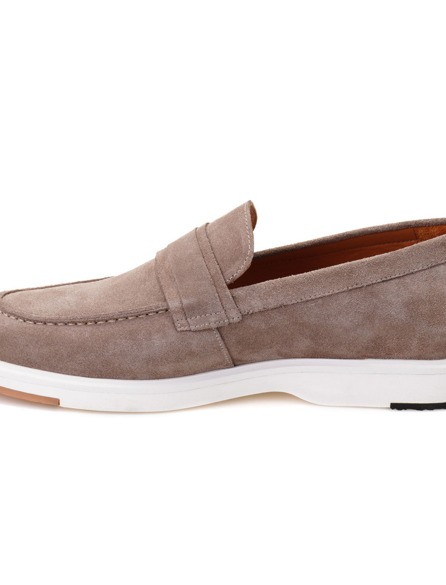 Elisa Kahve Erkek Süet Deri Loafer Elisa Kahve Erkek Süet Deri Loafer