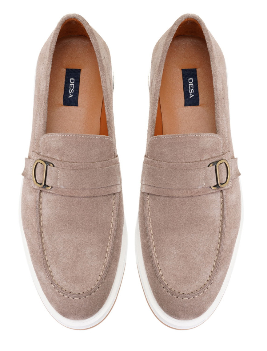 Elisa Kahve Erkek Süet Deri Loafer Elisa Kahve Erkek Süet Deri Loafer