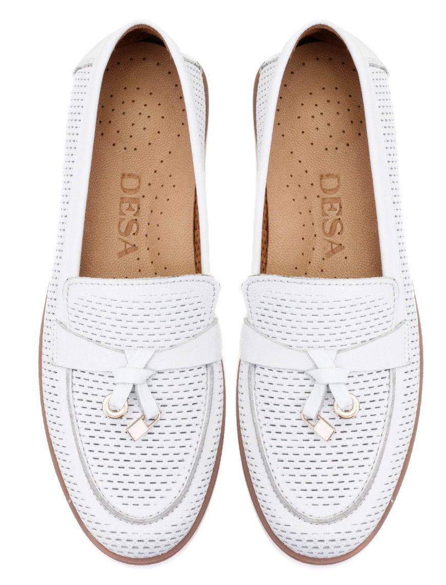 Kadın Beyaz Deri Günlük Ayakkabı Kadın Beyaz Deri Günlük Ayakkabı