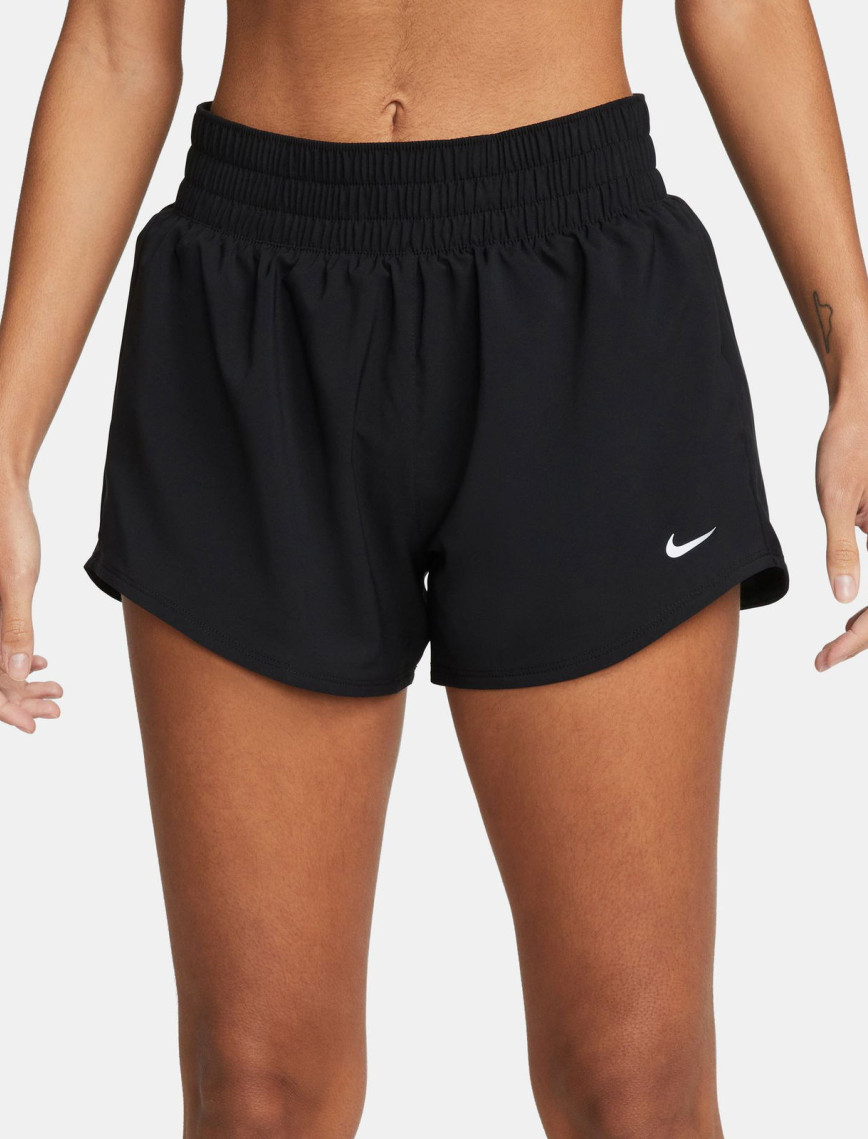 Nike One Dri-Fit Mid Rise 8cm Kadın Siyah Şort Nike One Dri-Fit Mid Rise 8cm Kadın Siyah Şort