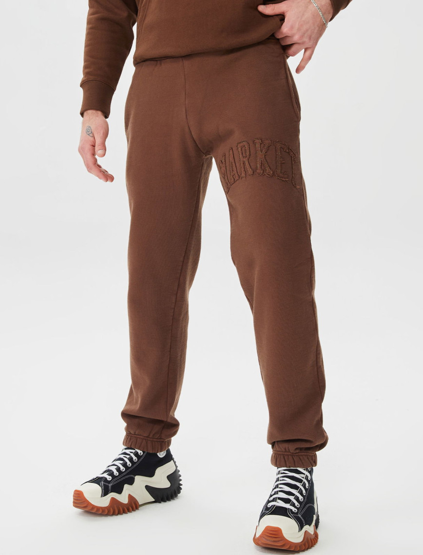 Market Vintage Wash Erkek Kahverengi Eşofman Altı Market Vintage Wash Erkek Kahverengi Eşofman Altı