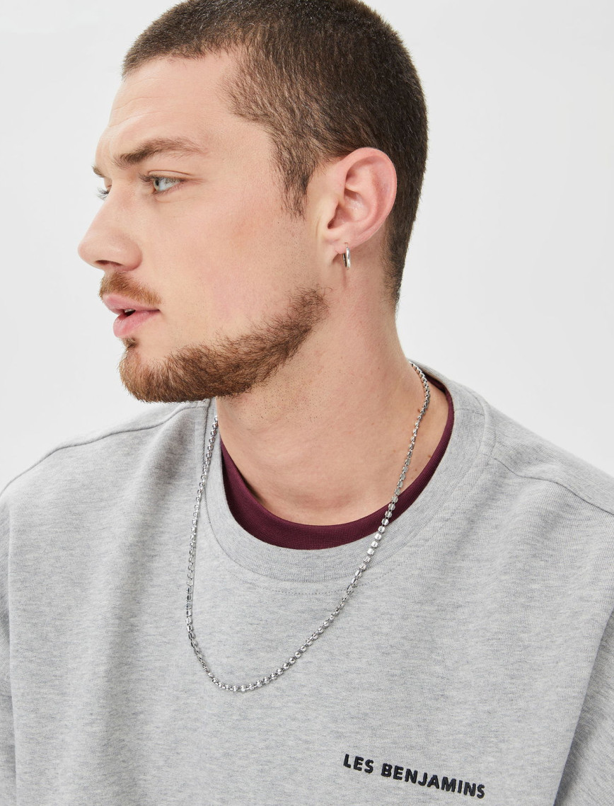 Les Benjamins Core Erkek Gri Sweatshirt Les Benjamins Core Erkek Gri Sweatshirt