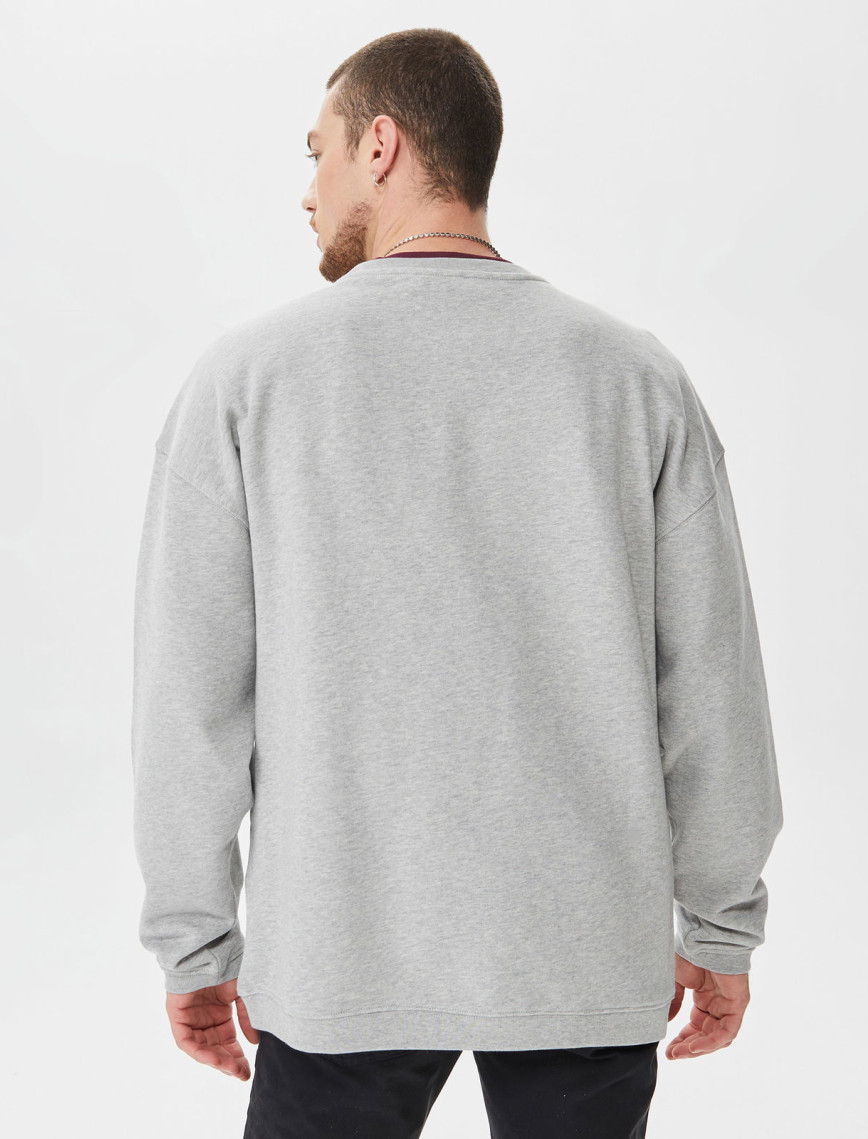 Les Benjamins Core Erkek Gri Sweatshirt Les Benjamins Core Erkek Gri Sweatshirt