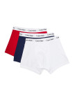 Calvin Klein 3'lü Pack Erkek Lacivert/Beyaz/Kırmızı Boxer Calvin Klein 3'lü Pack Erkek Lacivert/Beyaz/Kırmızı Boxer