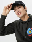 Market Smiley Happiness Within Erkek Siyah Hoodie Market Smiley Happiness Within Erkek Siyah Hoodie